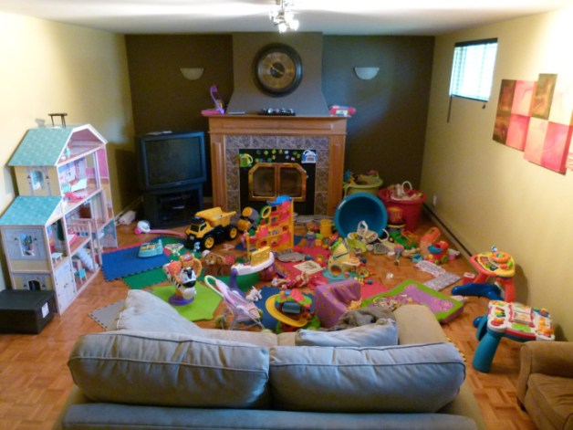 room full of toys