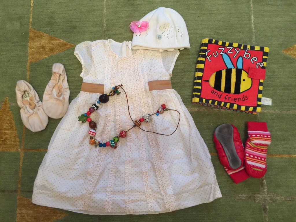 sentimental items baby clothes keepsakes