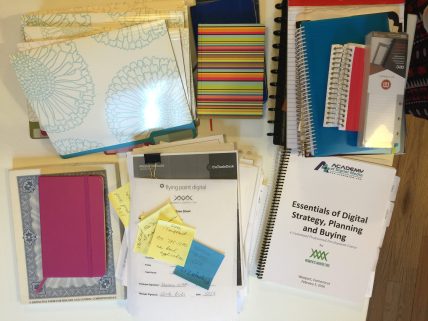 Office Desk Organizing Paper